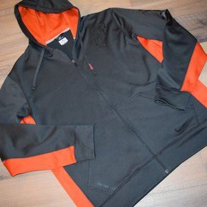 NIKE FLORIDA GATORS Full Zip Up HOODIE SWEATSHIRT Spell Out Therma-Fit #H16